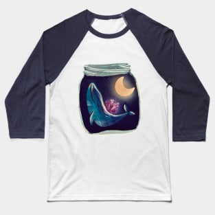 Crystal Whale Baseball T-Shirt